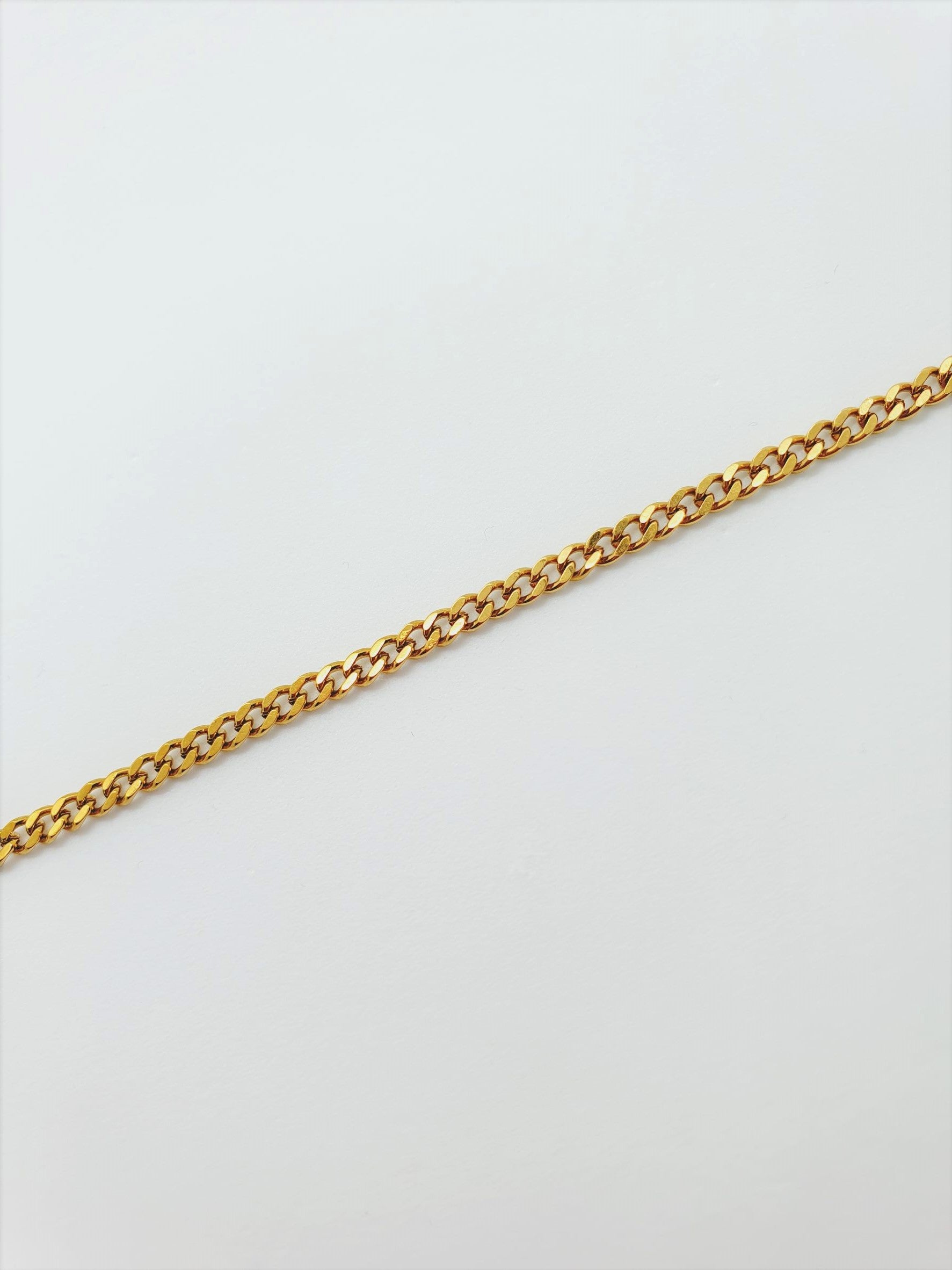 Small cuban anklet