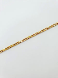 Small cuban anklet