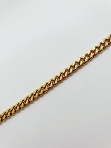 Medium cuban anklet