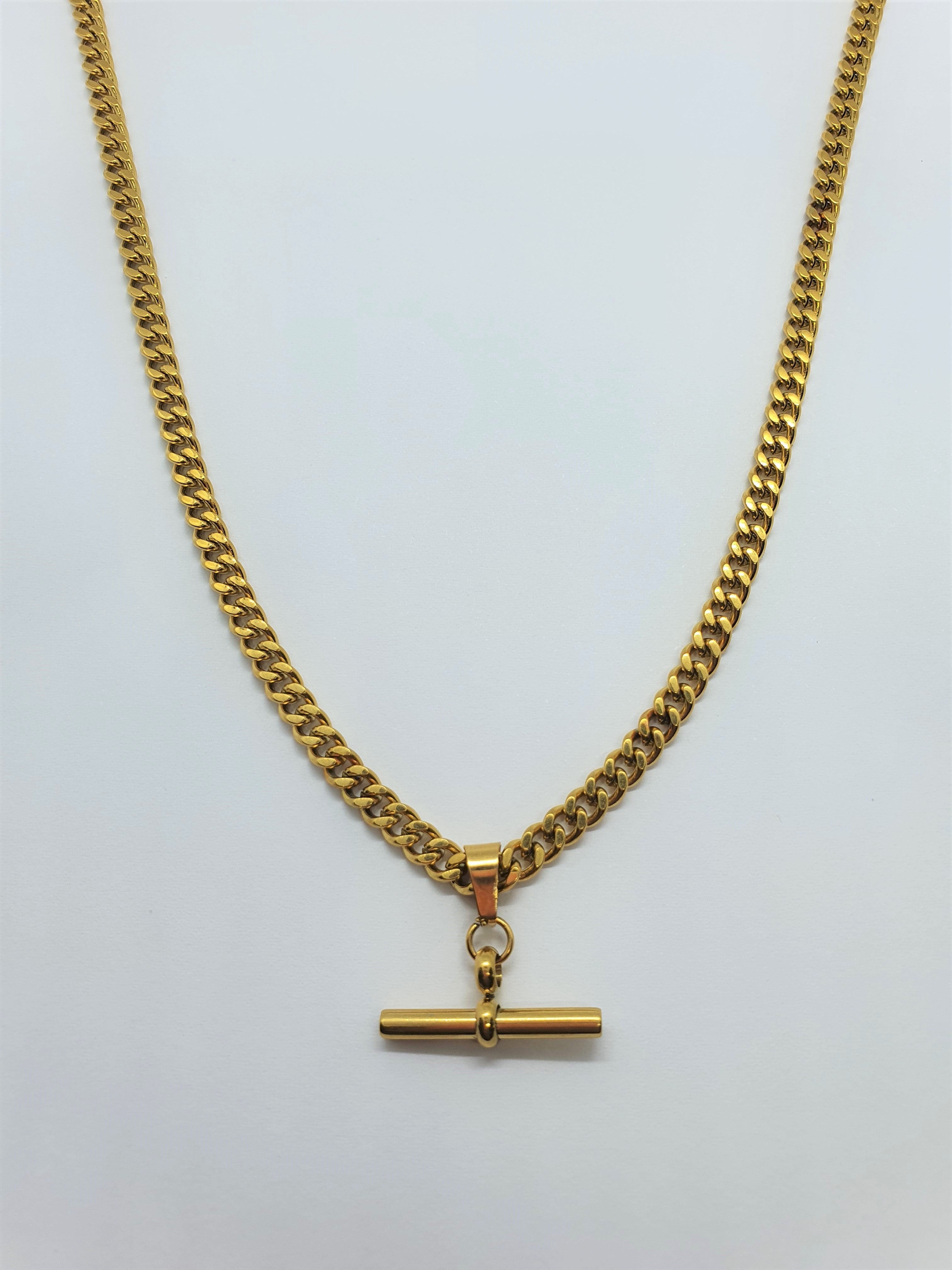 T-Bar cuban necklace