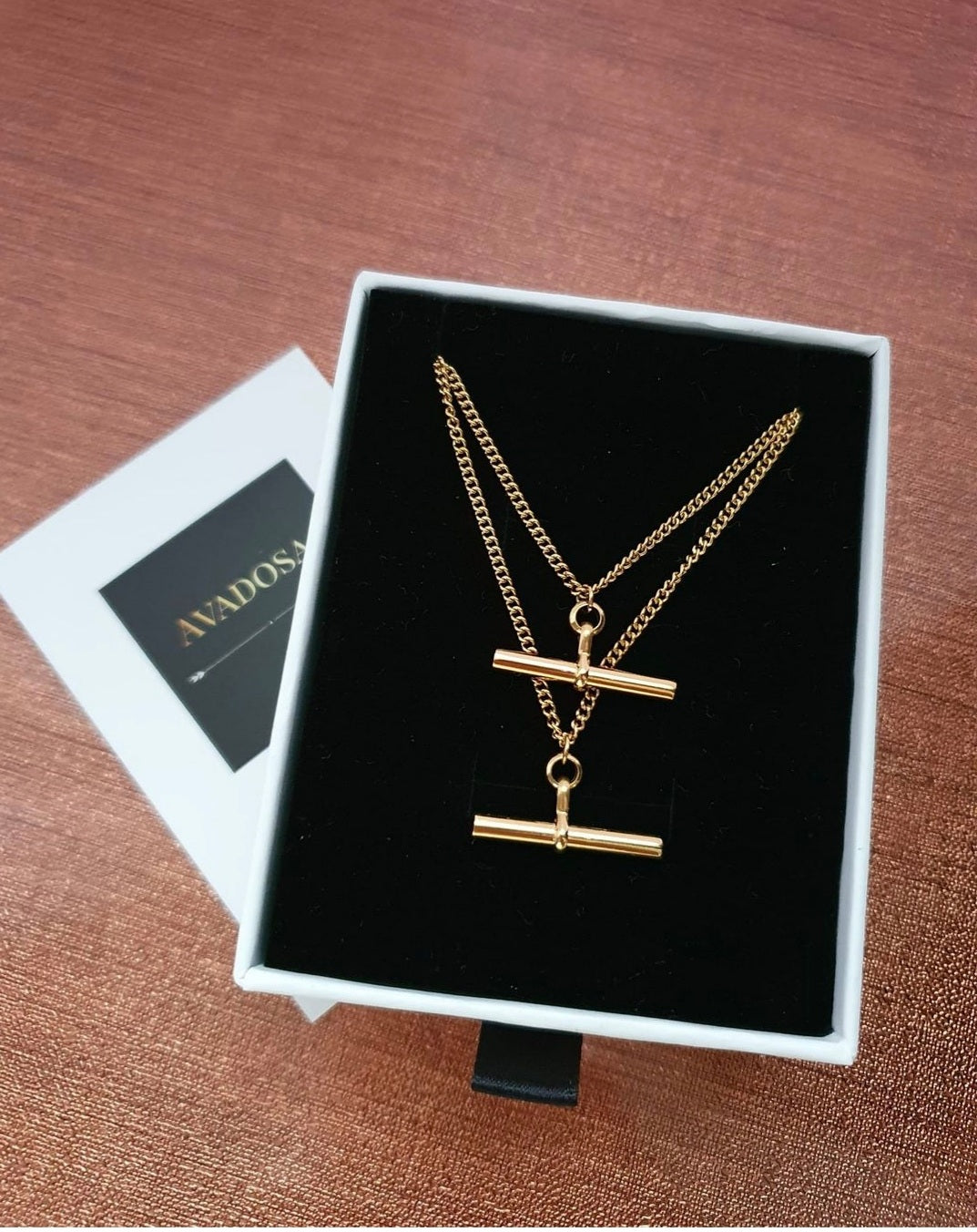 T-Bar necklace small