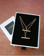 Afbeelding in Gallery-weergave laden, T-Bar necklace small
