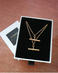 T-Bar necklace small