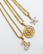 Afbeelding in Gallery-weergave laden, Compass necklace
